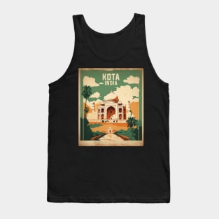 Kota India Vintage Tourism Travel Tank Top